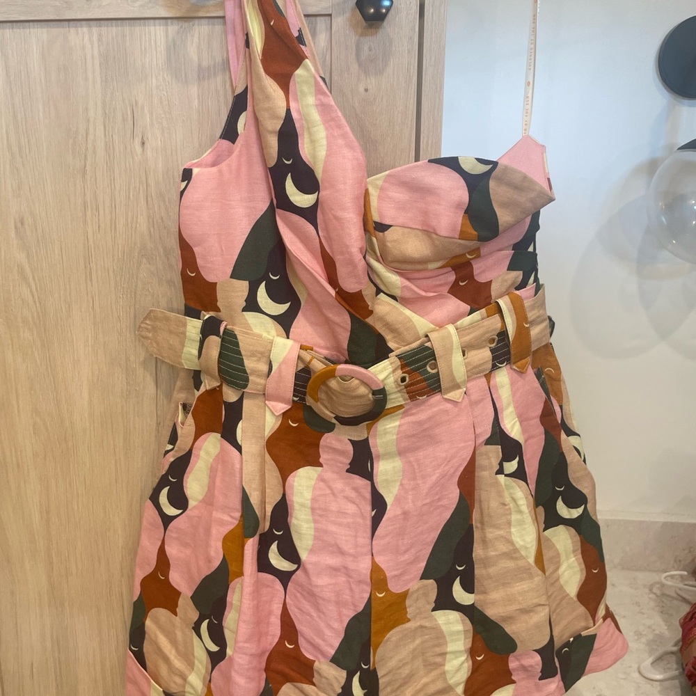 FARM Rio Multicolor Abstract Jumpsuit - Picture 6 of 8